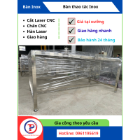Bàn thao tác inox điện tử