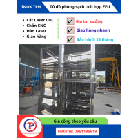 Tủ Đồ Phòng Sạch Tích Hợp FFU Inox 304 Cao Cấp