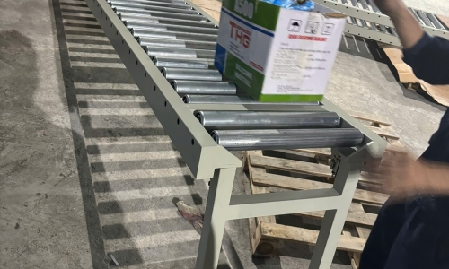Hoàn thiện dự án 2 khung dàn con lăn cho CÔNG TY ANHMY FOUNDATION