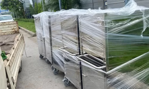 Bàn Giao 35 Tủ Đồ Inox 304 Tại KCN Bá Thiện