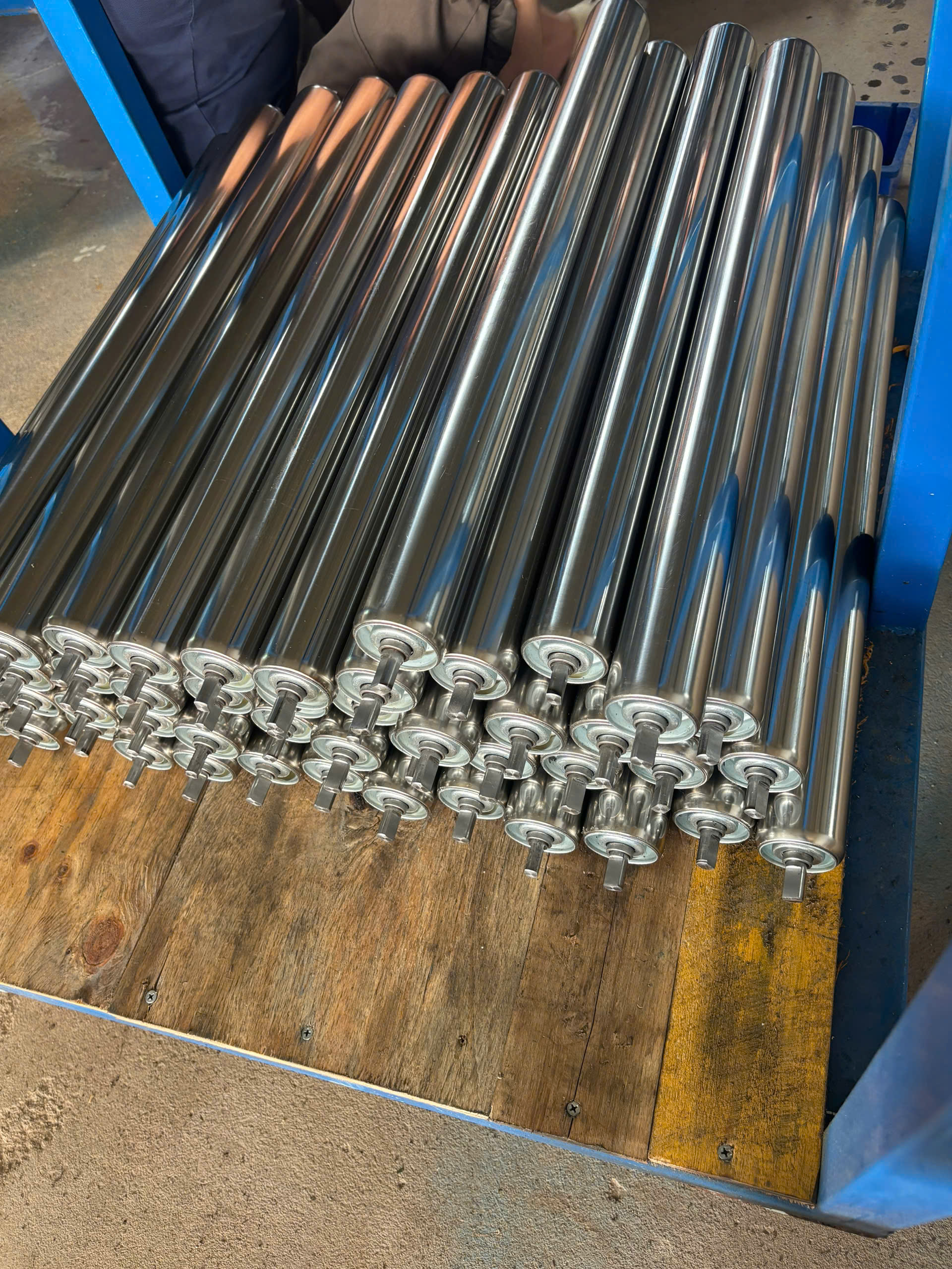 Con lăn inox công nghiệp