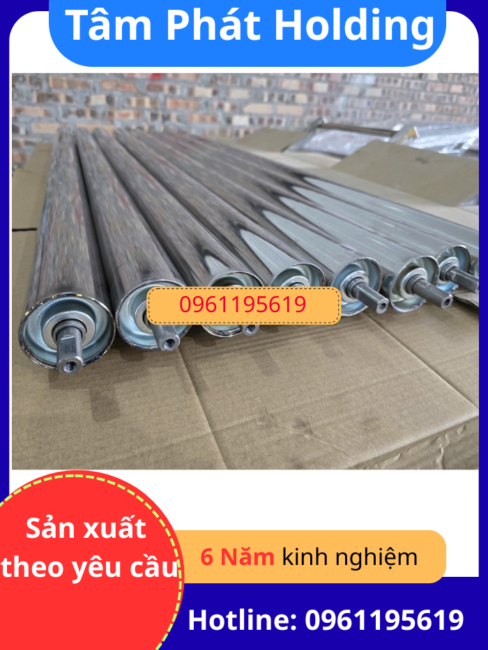 Địa chỉ gia công con lăn inox uy tín tại Vĩnh Phúc, Phú Thọ