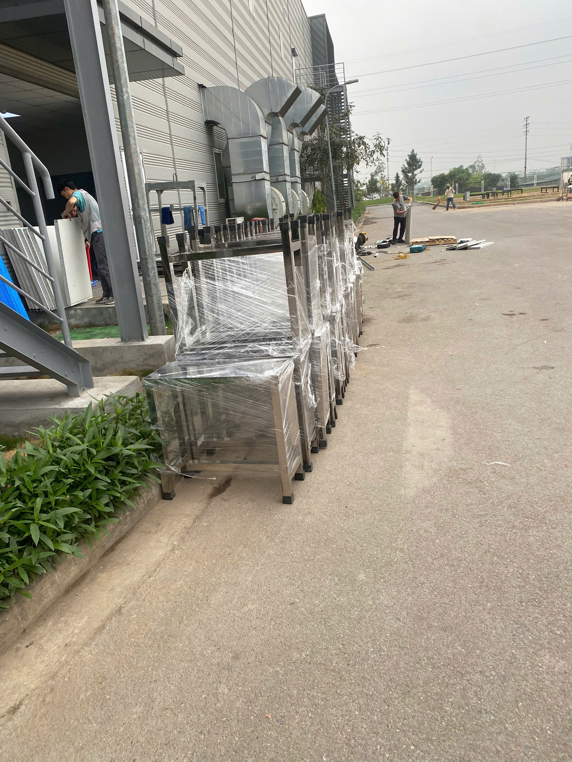 Dự Án Gia Công Bàn Thao Tác Inox Cho Nhà Máy Tại KCN Bình Xuyên, Vĩnh Phúc