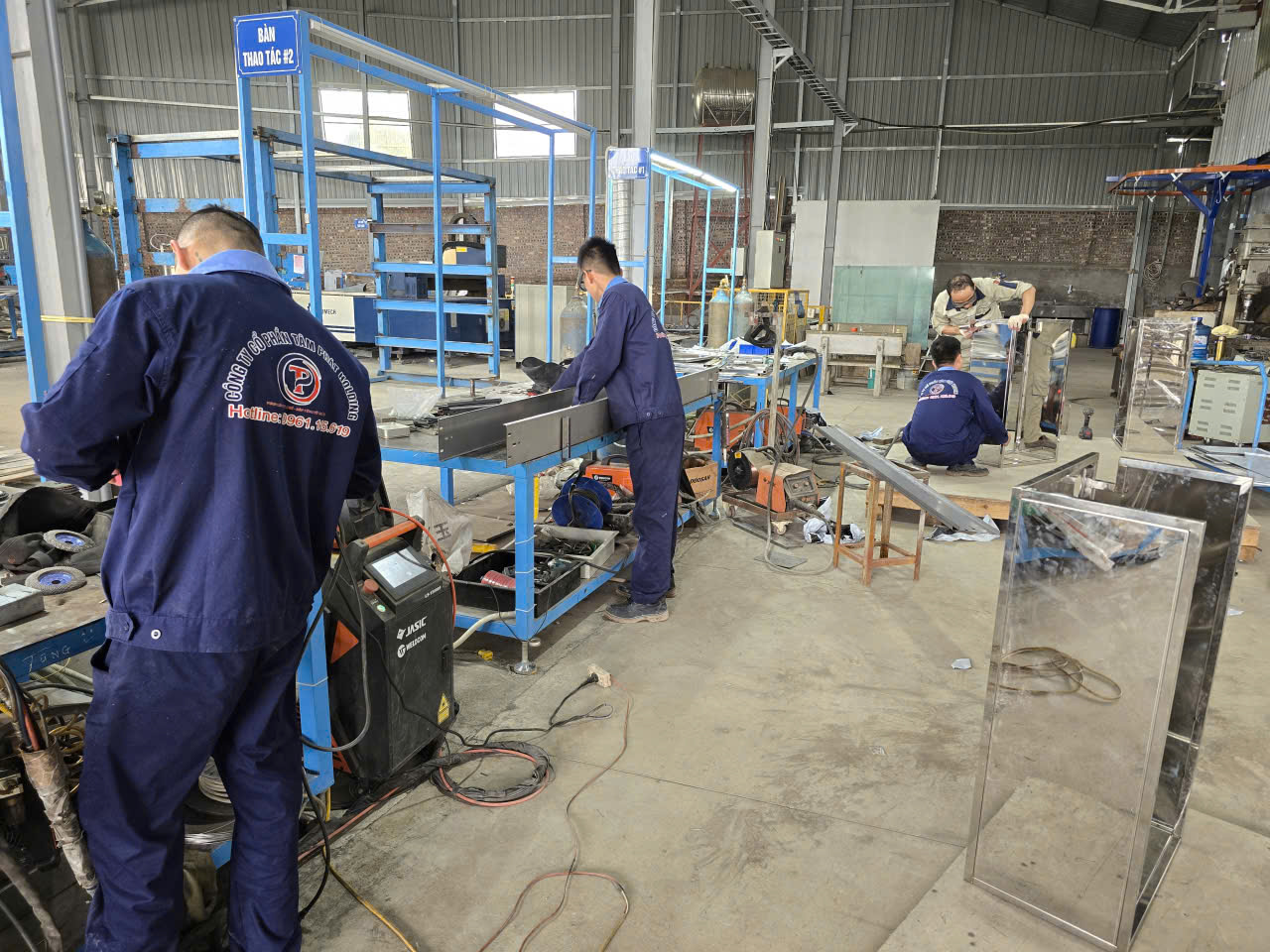 Năng Lực Sản Xuất Inox Công Nghiệp Của Tâm Phát Holding