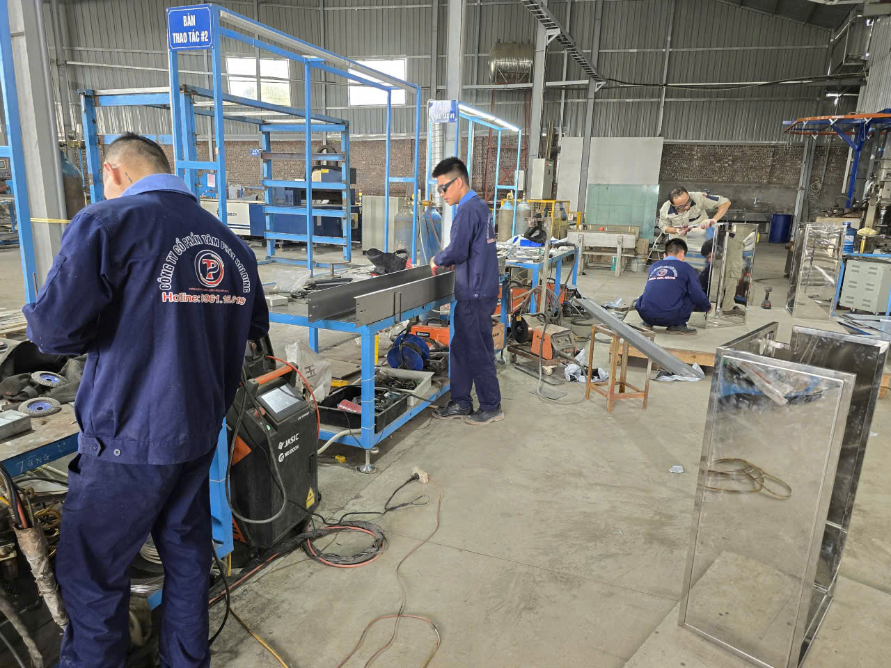 Năng Lực Sản Xuất Inox Công Nghiệp Của Tâm Phát Holding