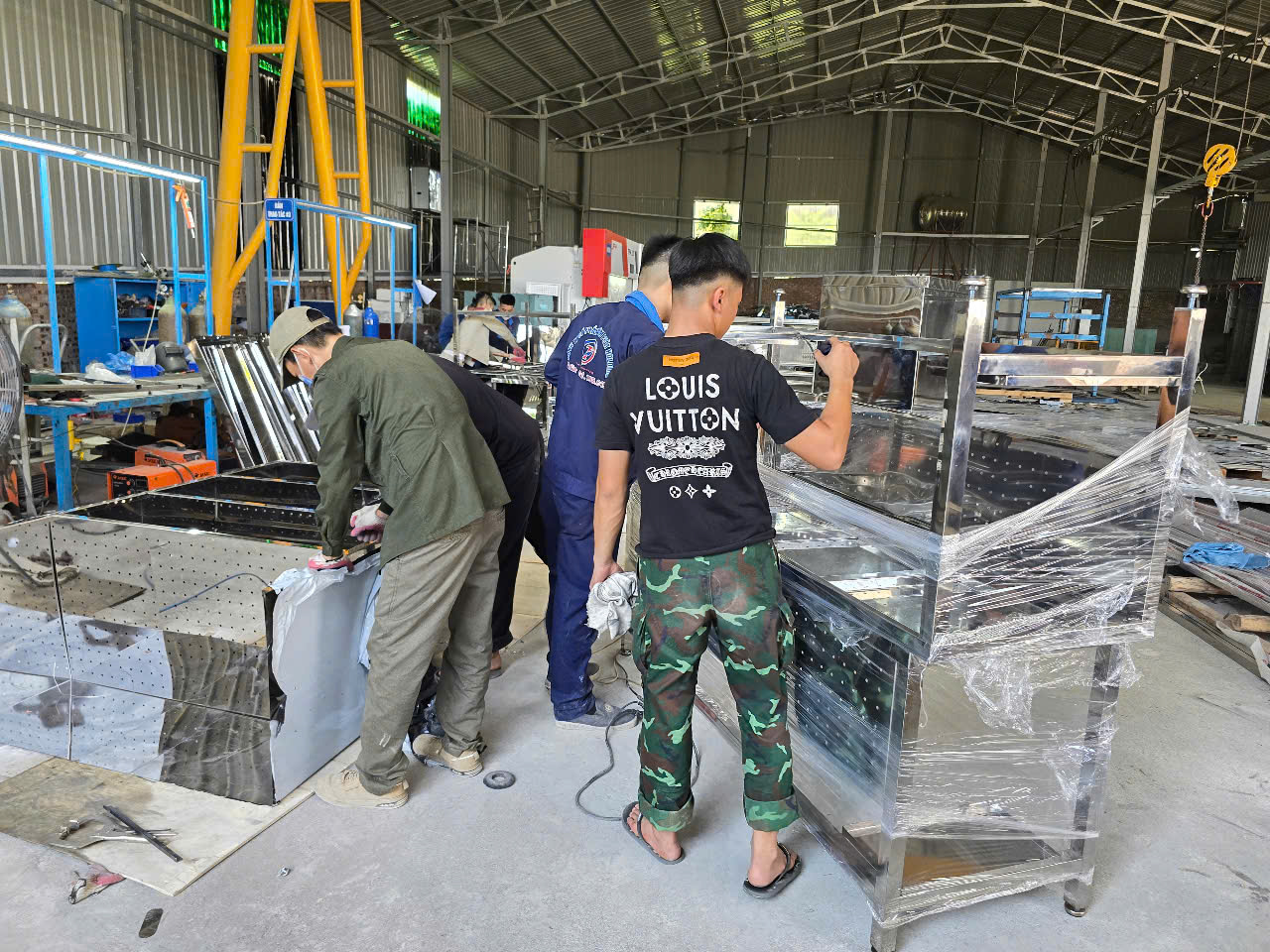 Năng Lực Sản Xuất Inox Công Nghiệp Của Tâm Phát Holding