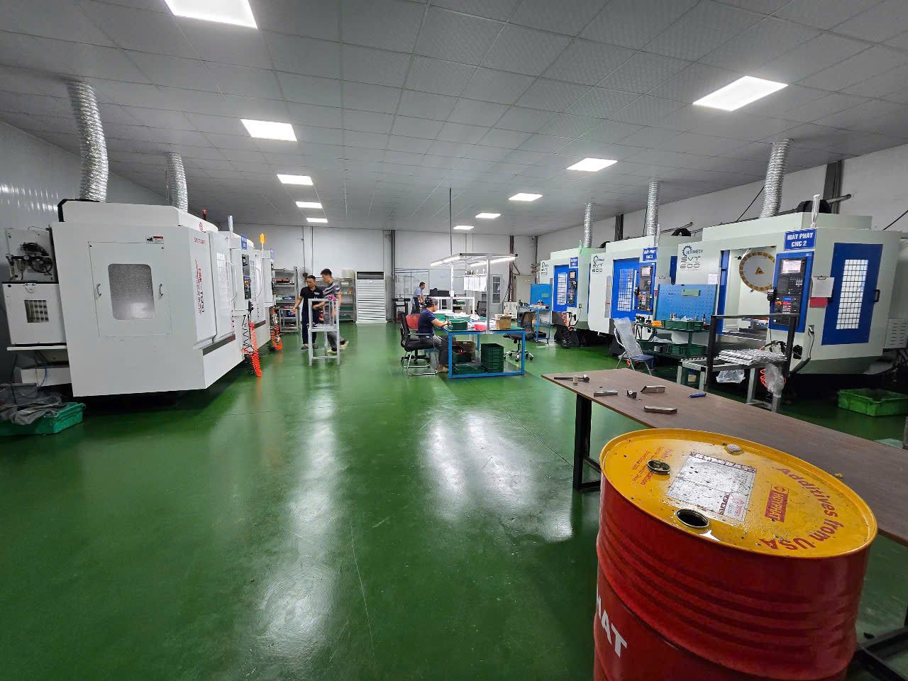 Năng Lực Sản Xuất Inox Công Nghiệp Của Tâm Phát Holding