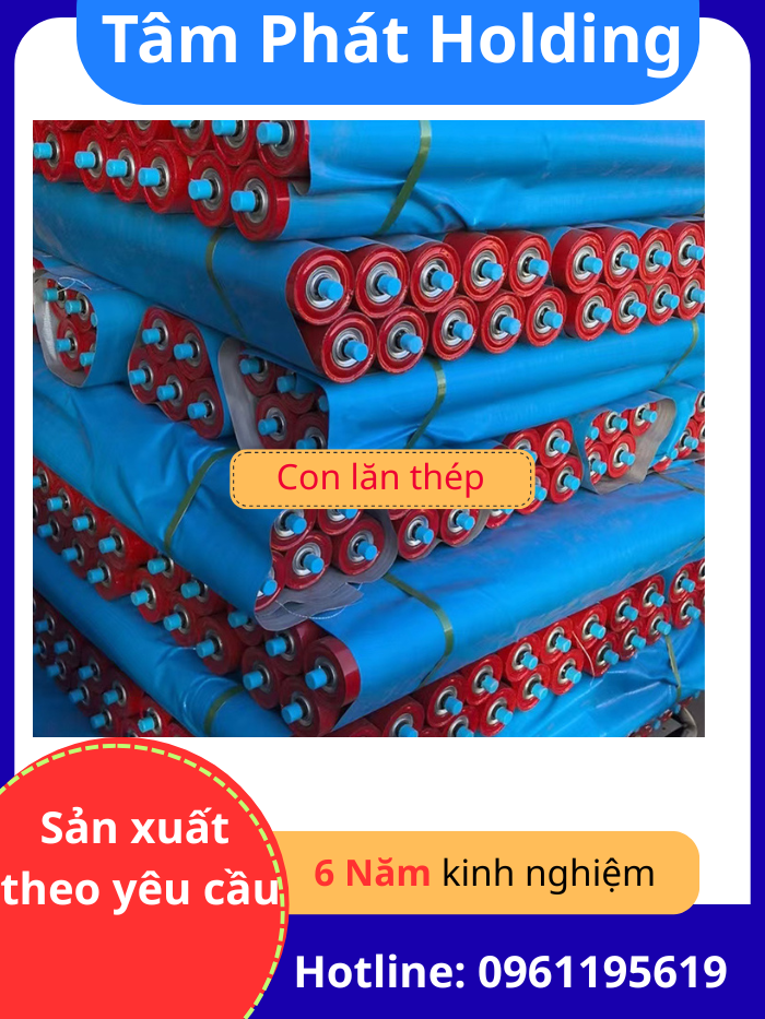 Con lăn dây chuyền gạch men | Vĩnh Phúc | Phú Thọ
