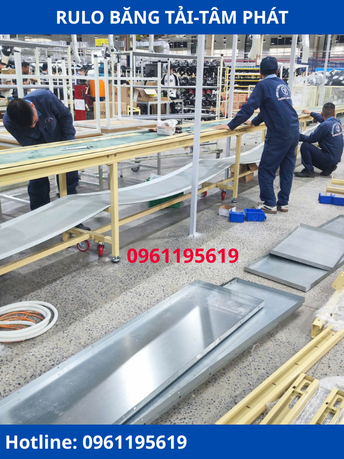 Gia công Rulo | Rulo Băng tải Vĩnh Phúc