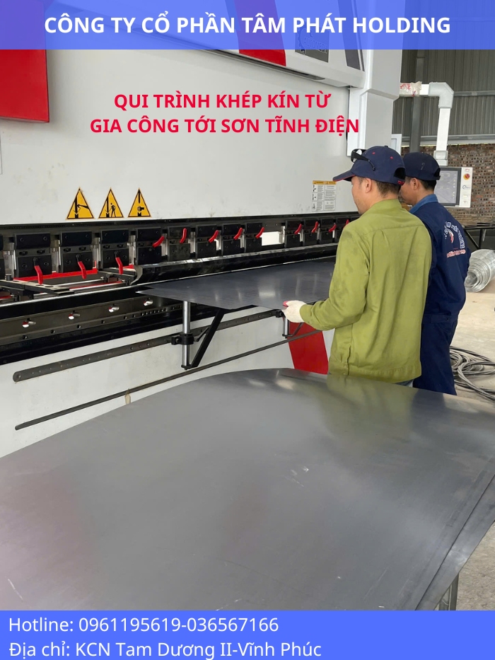 Gia công chấn CNC