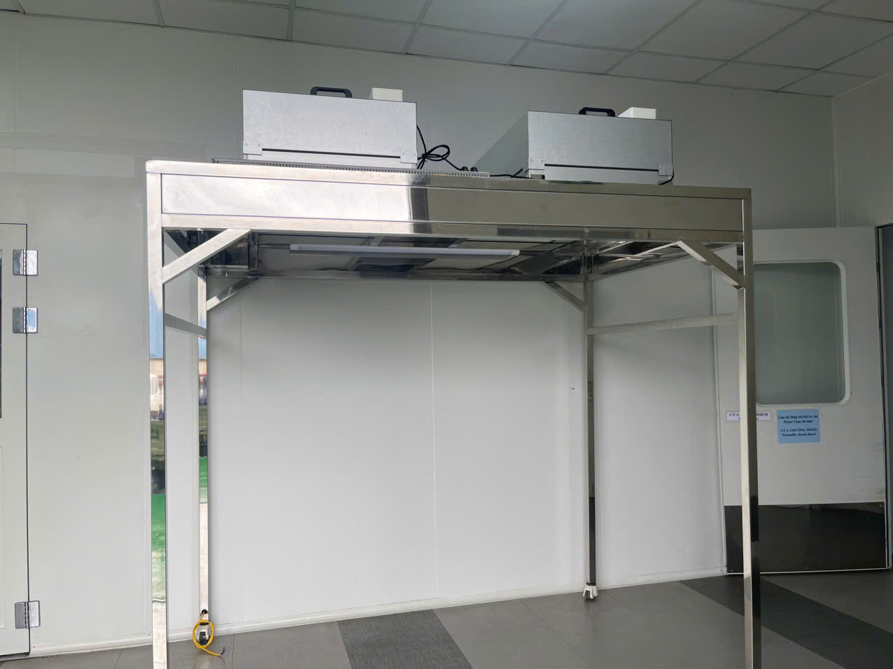 Clean Booth phòng sạch cho nhà máy điện tử
