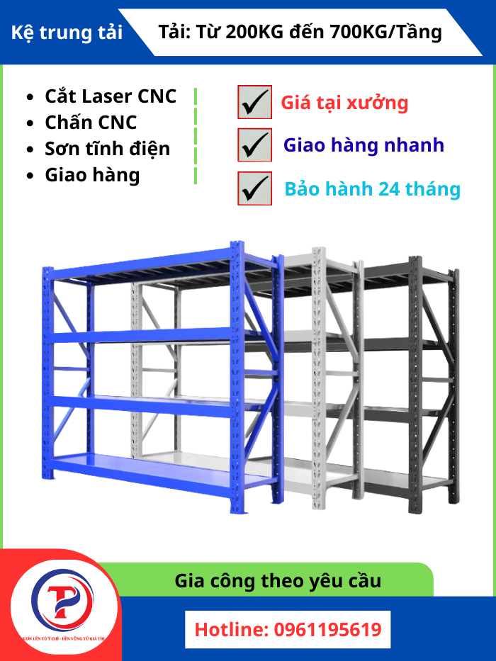 Kệ Kho Hàng Vĩnh Phúc Giá Rẻ