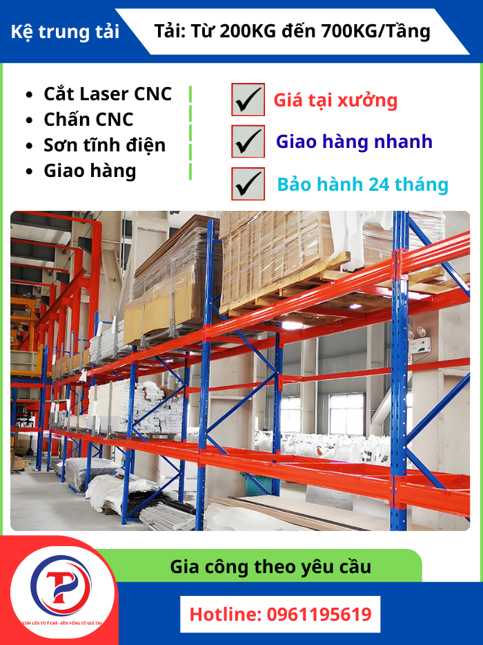 Kệ Kho Hàng Vĩnh Phúc Giá Rẻ