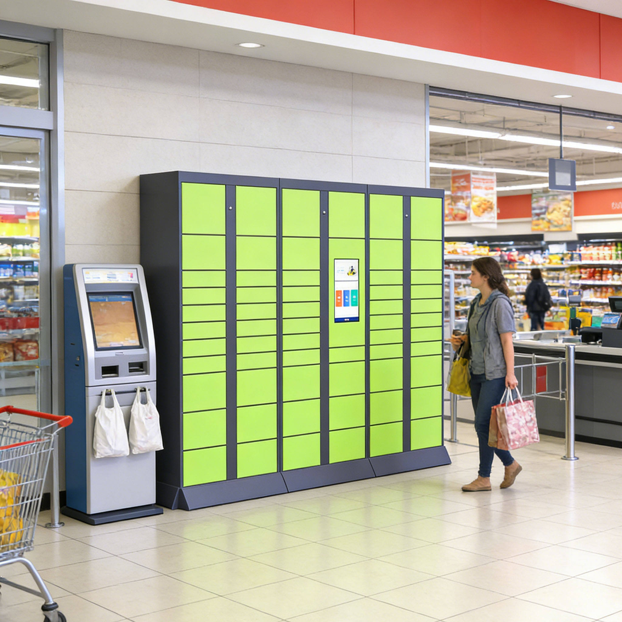 Tủ Locker cửa hàng