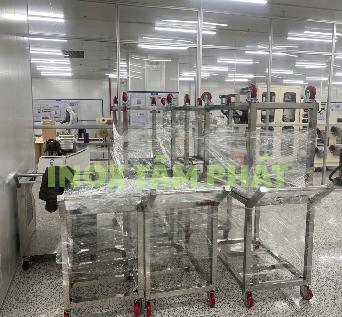 Gia công Inox 304 theo yêu cầu phòng sạch