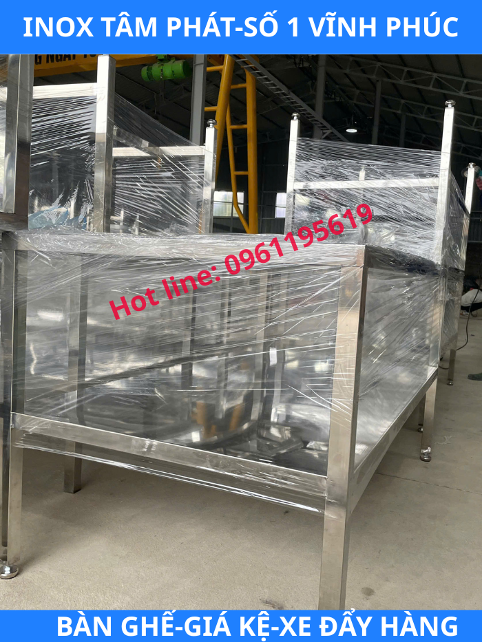 Mua bàn thao tác Inox 304 ở đâu giá tốt?