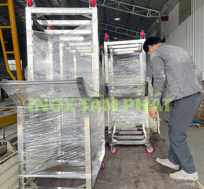 Xe Đẩy Inox 304 Phú Thọ