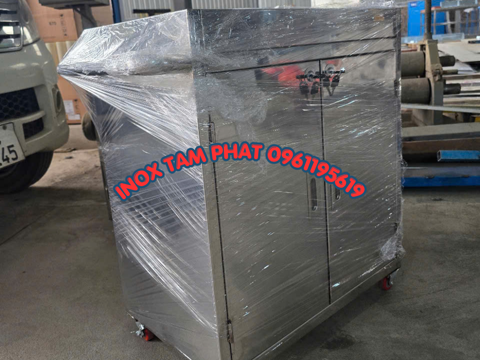 Xe để dụng cụ Inox 304