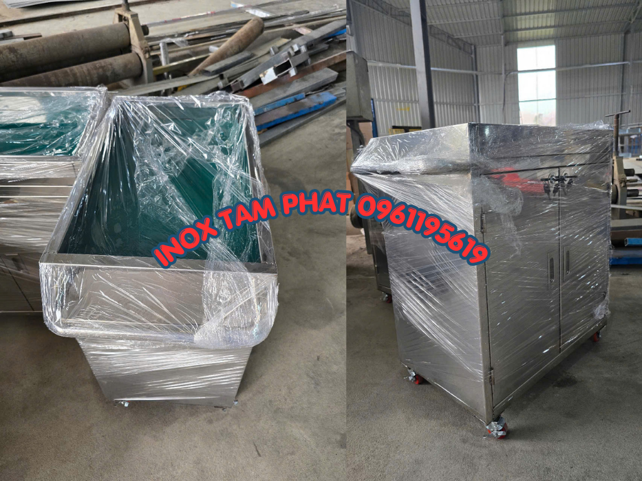 Xe để dụng cụ Inox 304