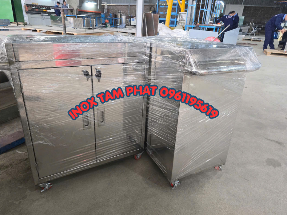 Xe để dụng cụ Inox 304