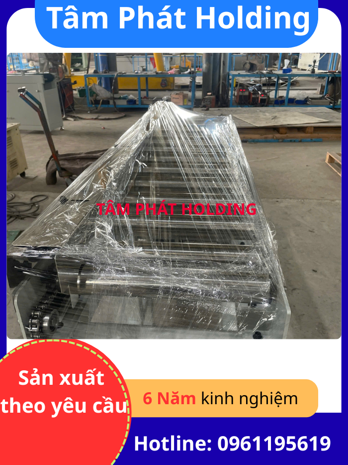 Băng tải con lăn Inox