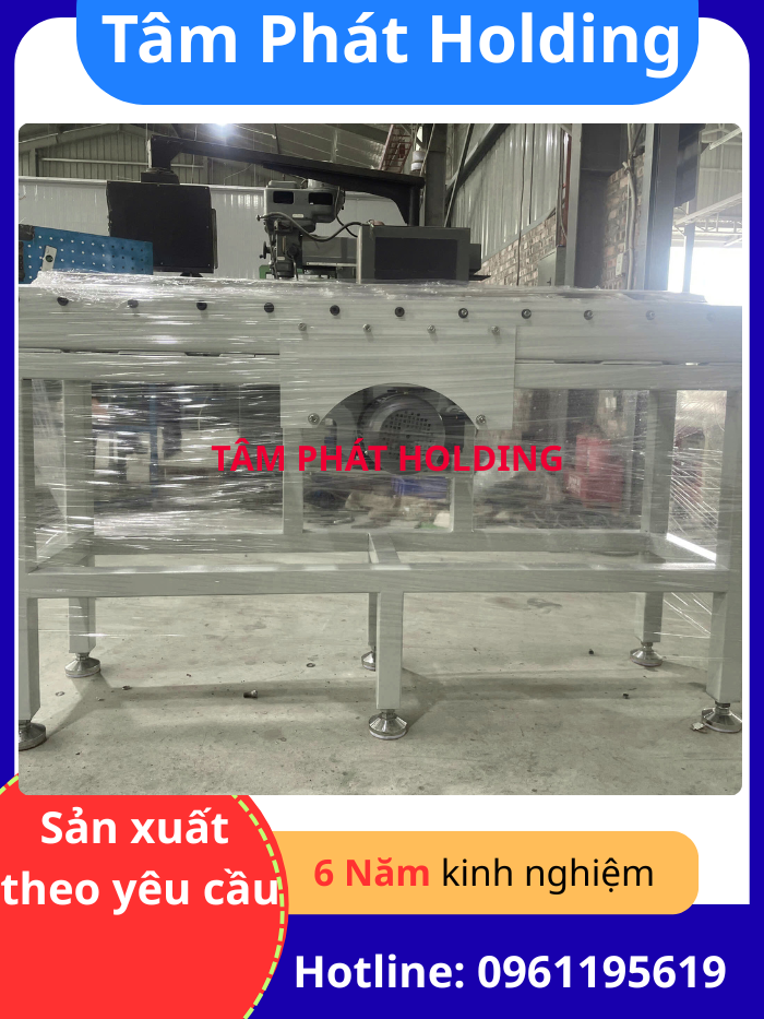 Băng tải con lăn Inox