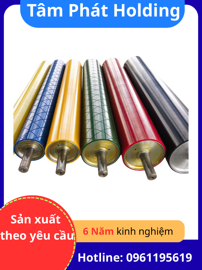 Con lăn Silicon | Gia công con Lăn Silicon, PVC, PU, Cao Su