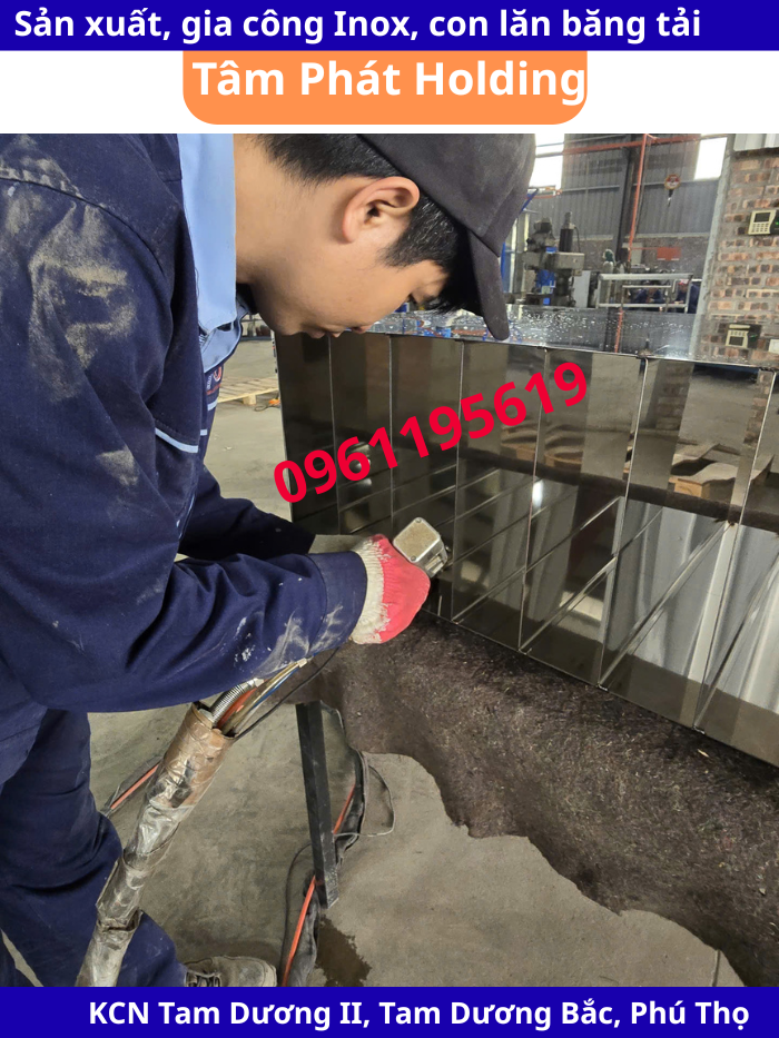 Thùng Inox 304 & Khay Inox Công Nghiệp