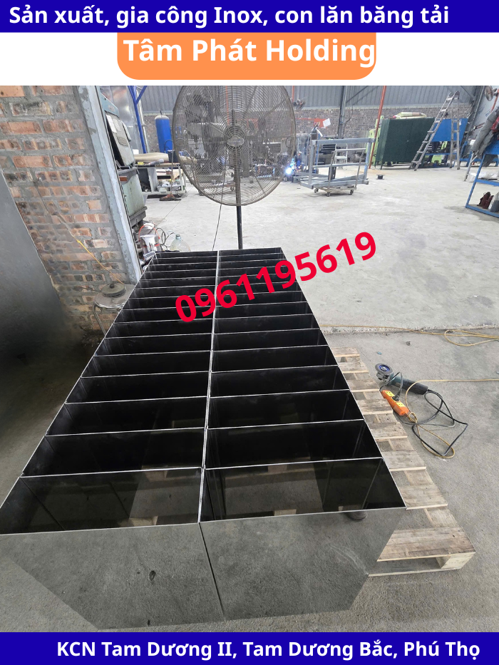 Thùng Inox 304 & Khay Inox Công Nghiệp