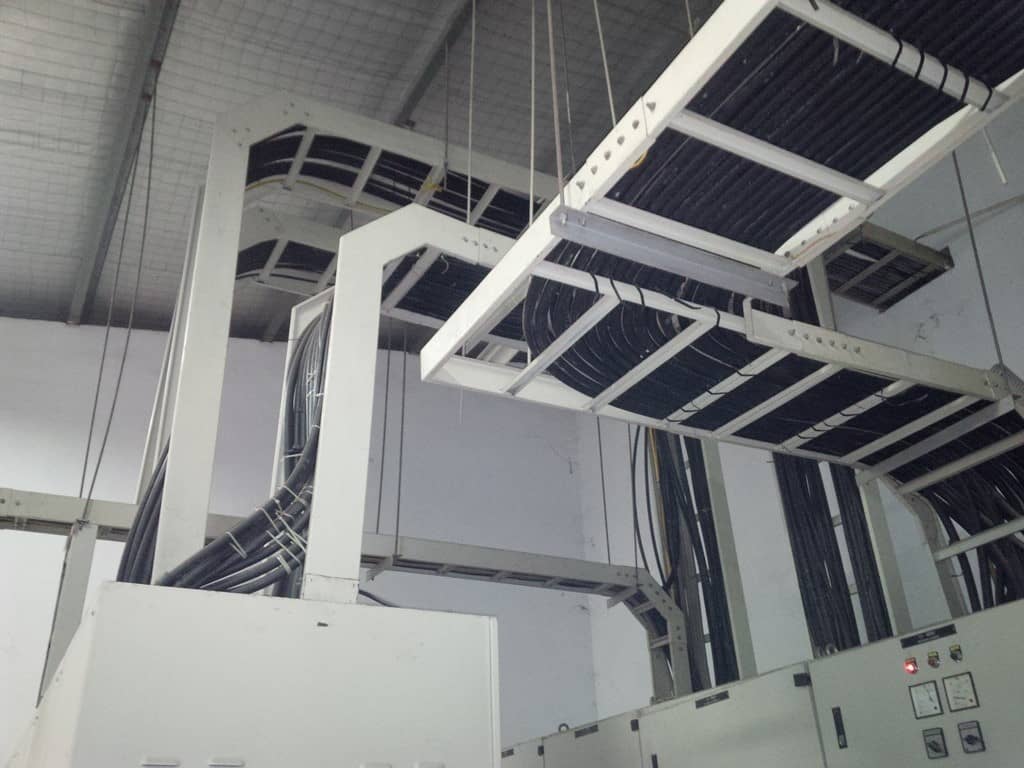 Ứng Dụng Máng Cáp Trong Nhà Xưởng